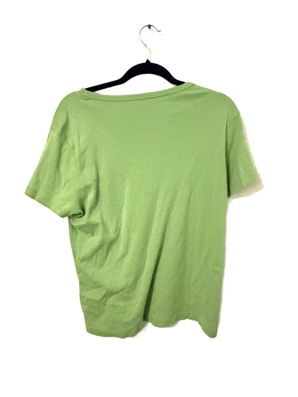 Eddie Bauer Light Green V‑Neck Short Sleeve Tee - Picture 2 of 3